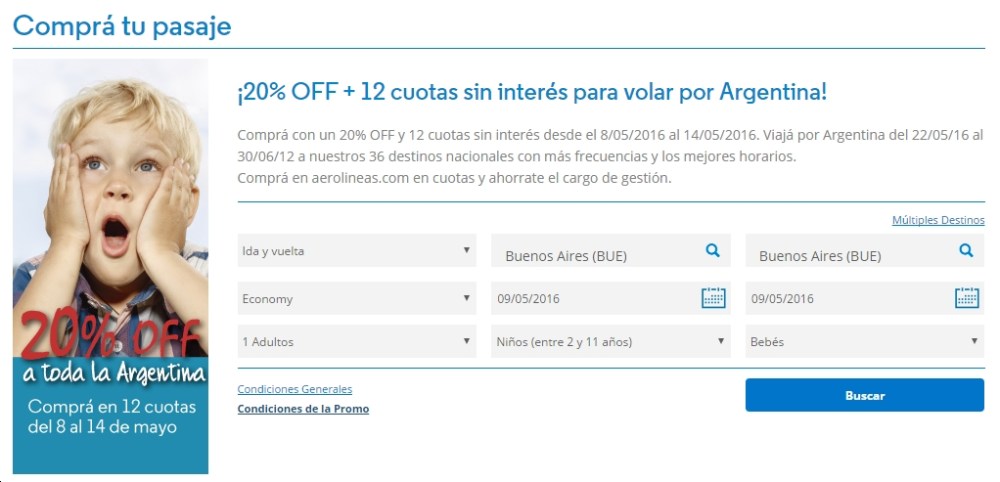 Aerolineas Banco Hipotecario Promo