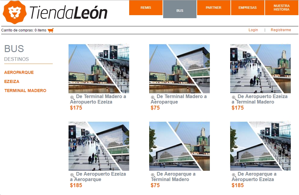 Aerolineas Tienda Leon