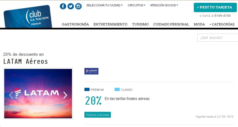 LATAM Club La Nacion 2